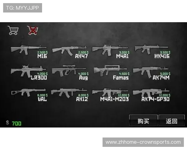 在CS游戏中如何查看和管理自己武器的使用与配件设置技巧